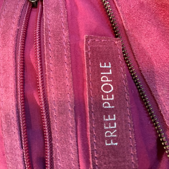 Free People Suede shoulder bag - Picture 2 of 2